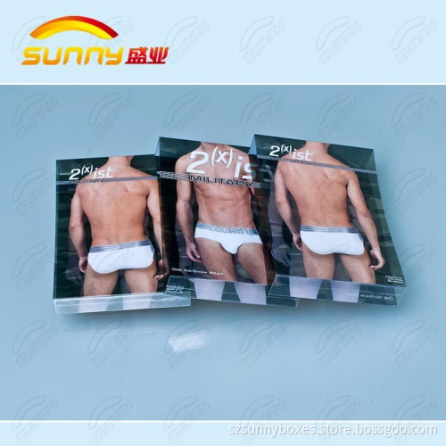 packaging box clear sweaters baby blanket packaging box